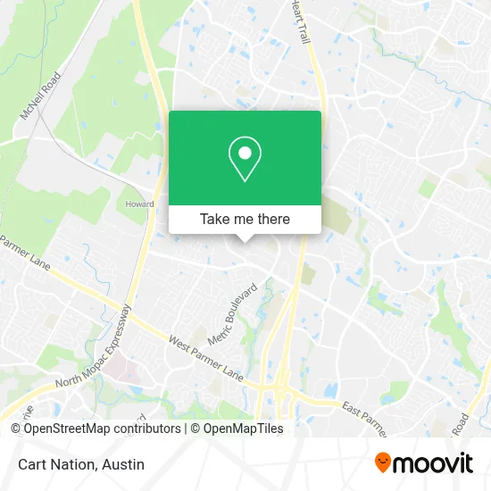 Cart Nation map