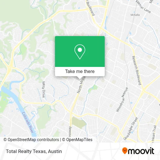Total Realty Texas map