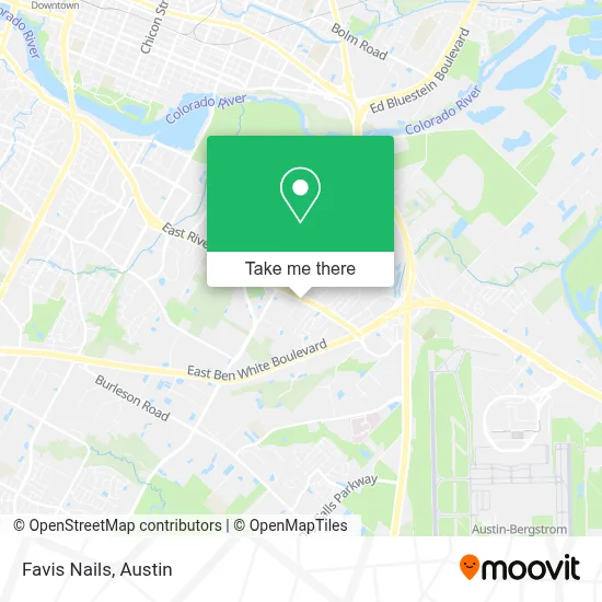 Favis Nails map