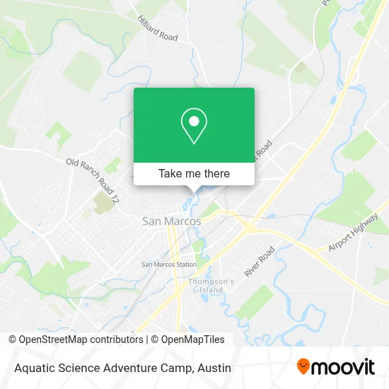 Aquatic Science Adventure Camp map