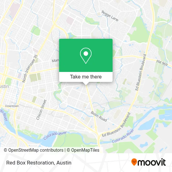 Red Box Restoration map