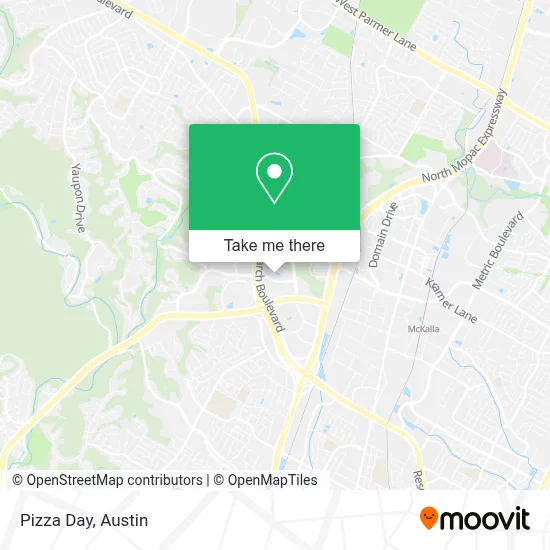 Pizza Day map