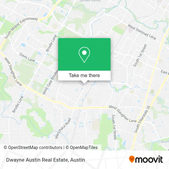 Dwayne Austin Real Estate map