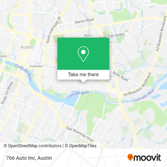 766 Auto Inc map