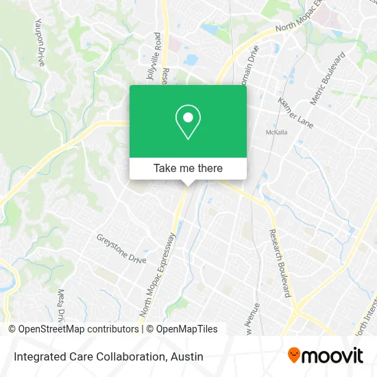 Integrated Care Collaboration map