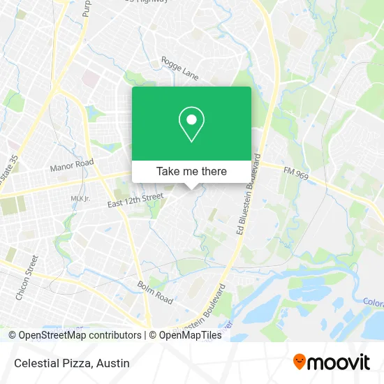 Celestial Pizza map