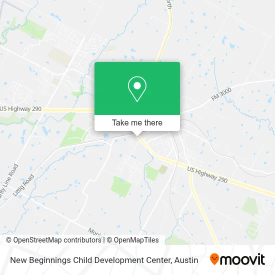 New Beginnings Child Development Center map