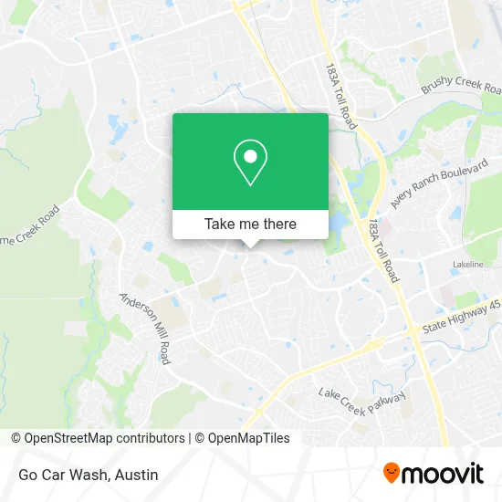 Go Car Wash map