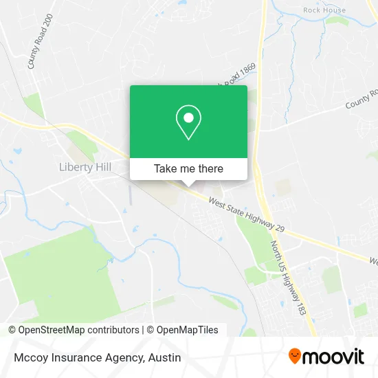 Mccoy Insurance Agency map