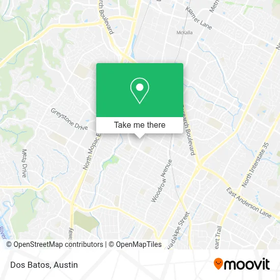 Dos Batos map