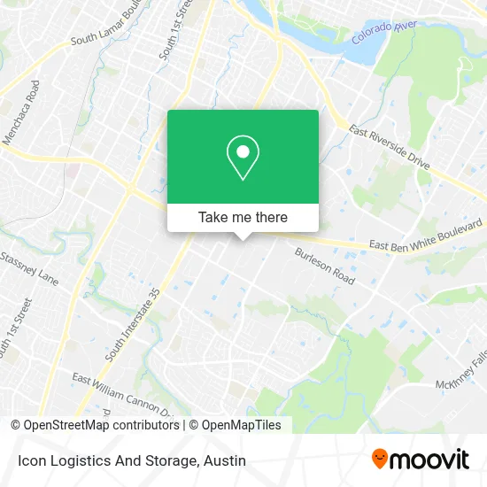 Icon Logistics And Storage map