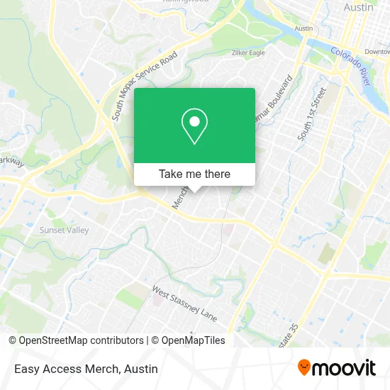 Easy Access Merch map