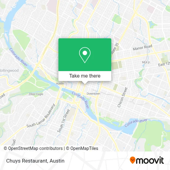 Chuys Restaurant map