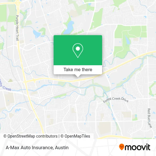 A-Max Auto Insurance map