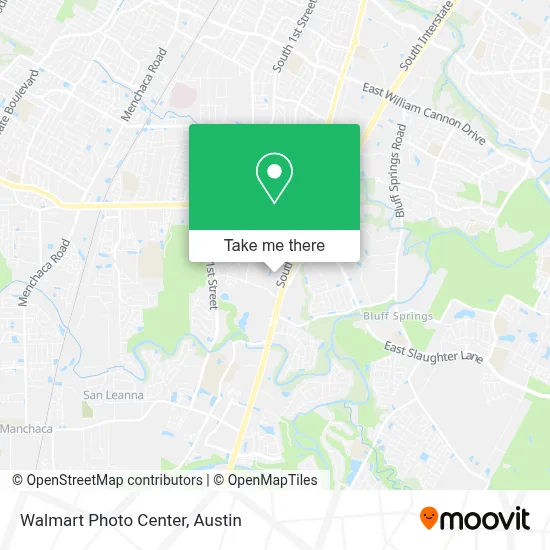 Walmart Photo Center map