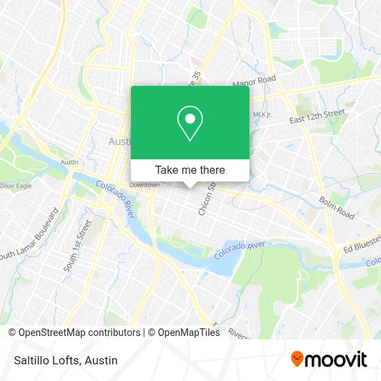 Saltillo Lofts map