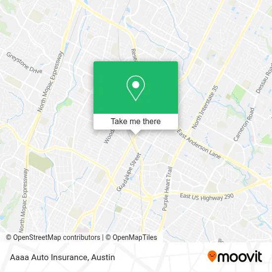 Aaaa Auto Insurance map