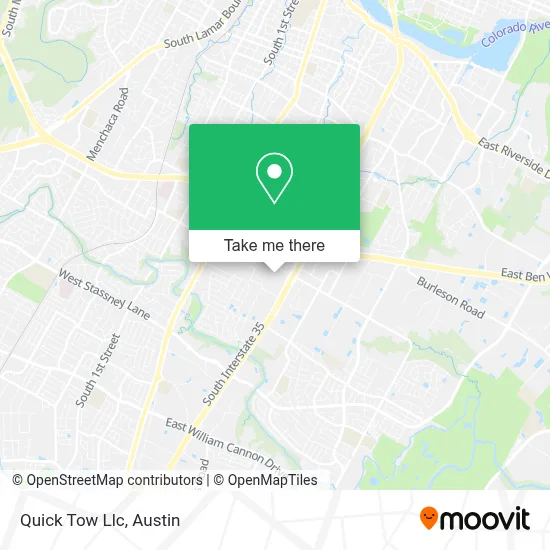 Quick Tow Llc map