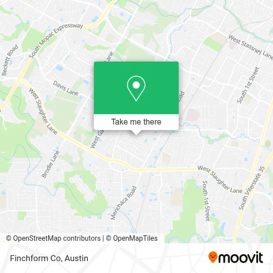 Finchform Co map