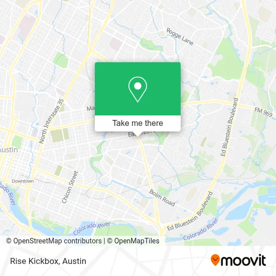 Rise Kickbox map