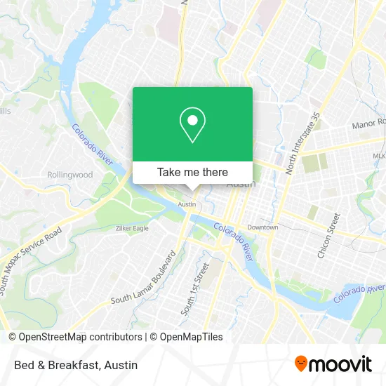 Bed & Breakfast map