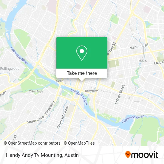 Handy Andy Tv Mounting map