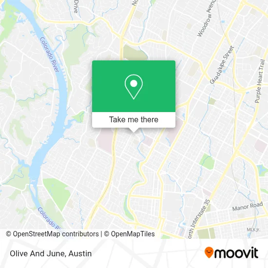 Olive And June map