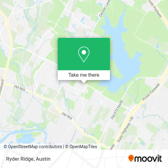 Ryder Ridge map