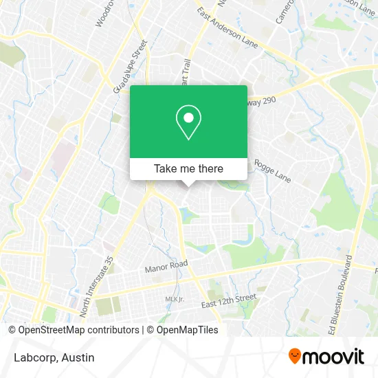 Labcorp map