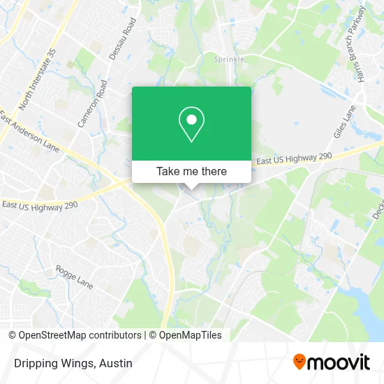 Dripping Wings map