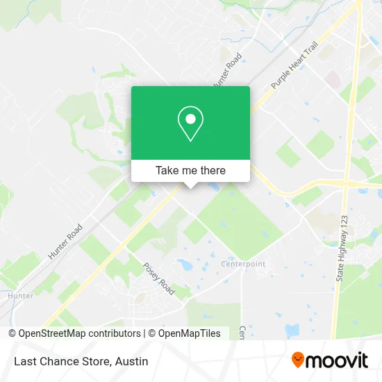 Last Chance Store map