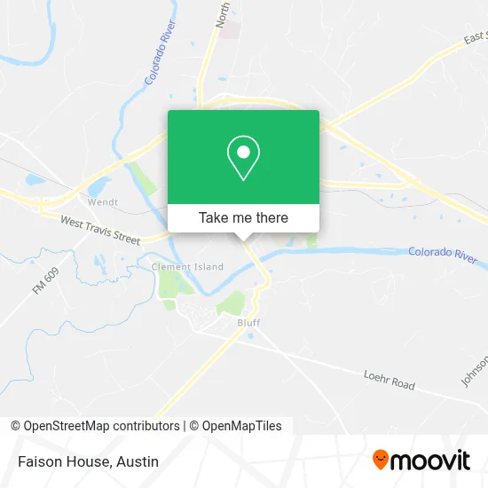 Faison House map