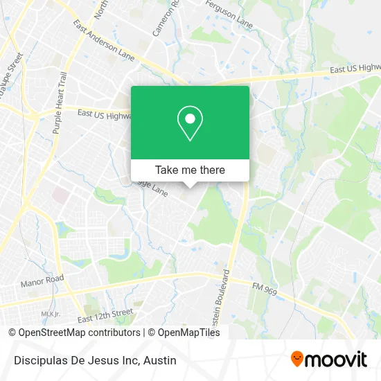 Discipulas De Jesus Inc map