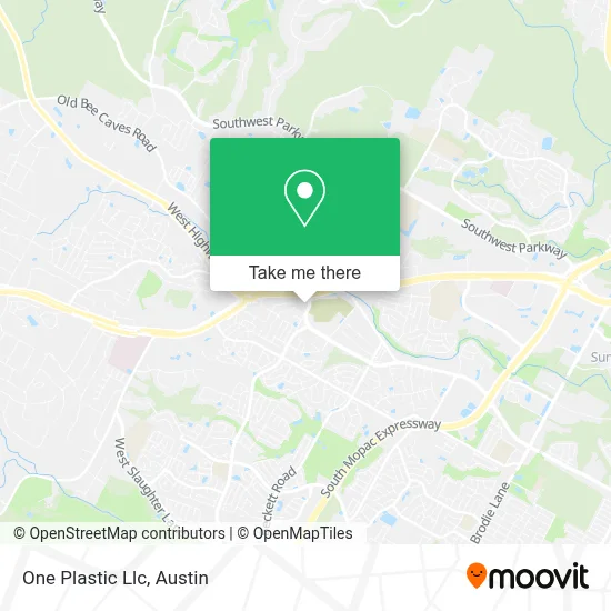 One Plastic Llc map