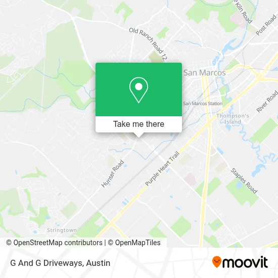 G And G Driveways map
