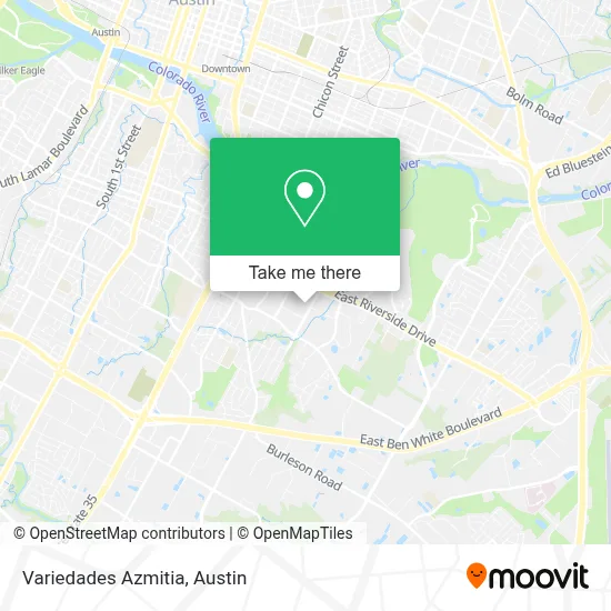Variedades Azmitia map
