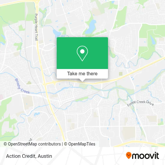 Action Credit map