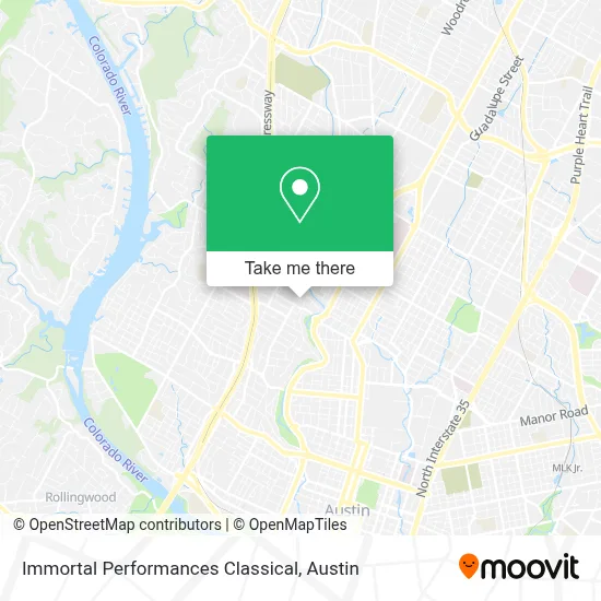 Immortal Performances Classical map