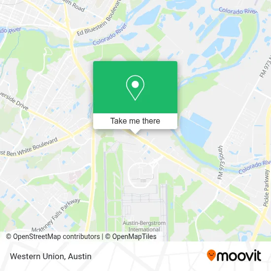 Western Union map