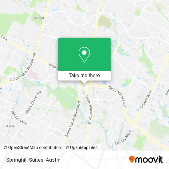 Springhill Suites map