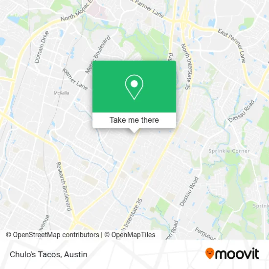 Chulo's Tacos map