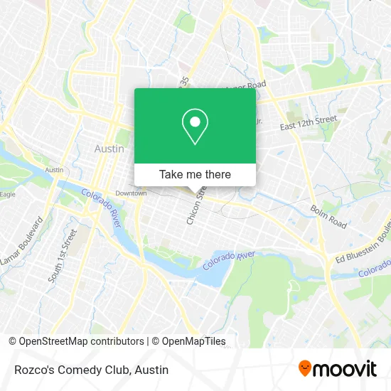 Rozco's Comedy Club map
