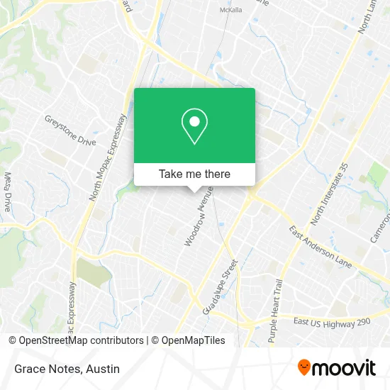 Grace Notes map