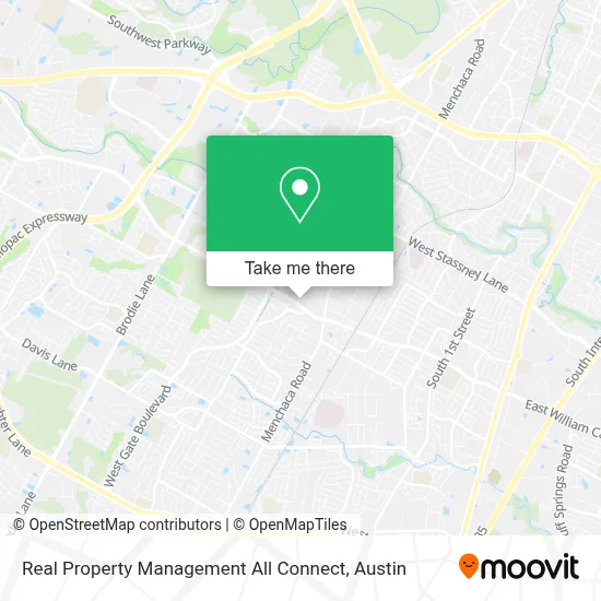 Real Property Management All Connect map
