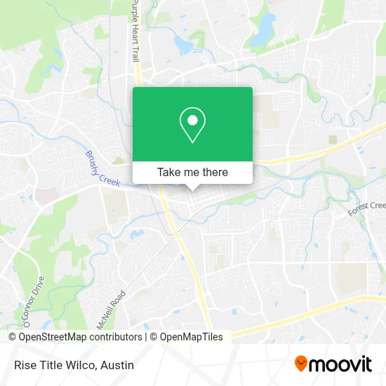 Rise Title Wilco map