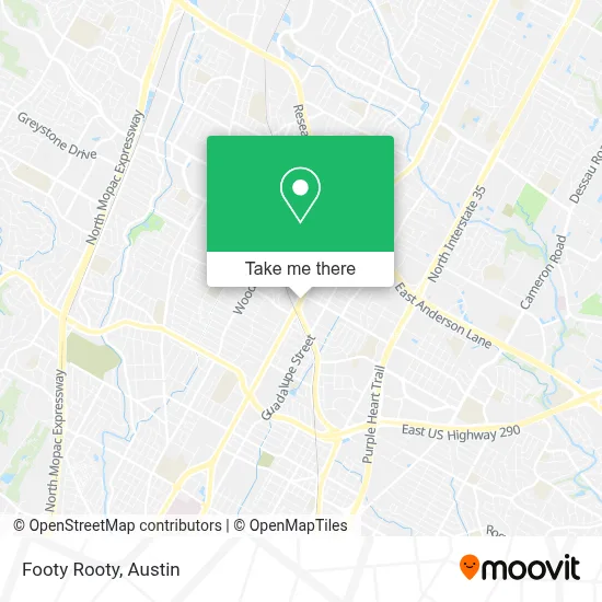 Footy Rooty map