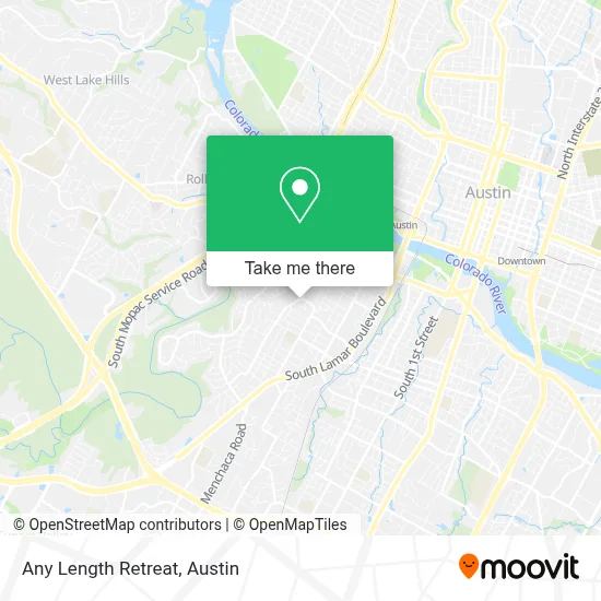 Any Length Retreat map