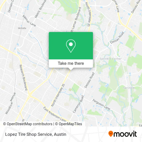 Lopez Tire Shop Service map