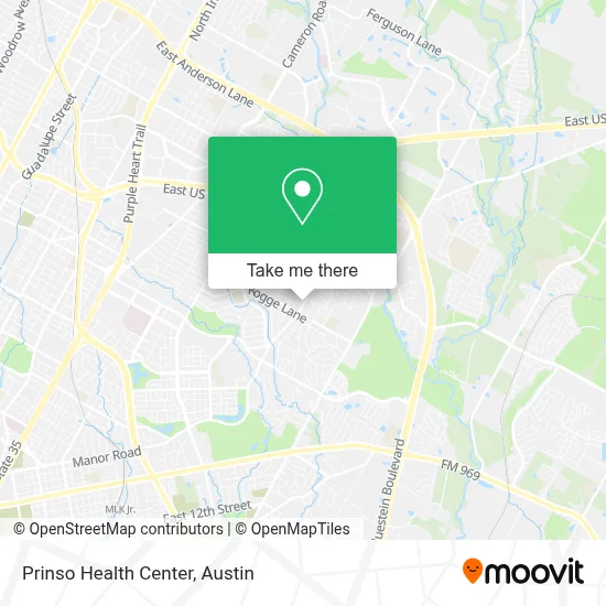 Prinso Health Center map