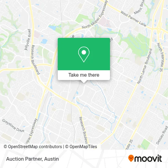 Auction Partner map